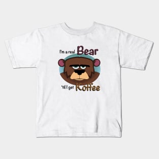 Koffee Bear Kids T-Shirt